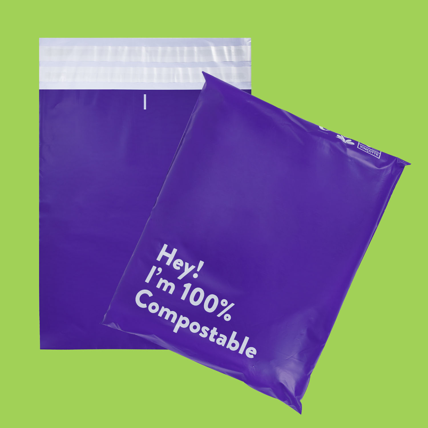 Commonly used clothing mailing packaging bags 3 Purple biodegradable courier packaging bag1 1
