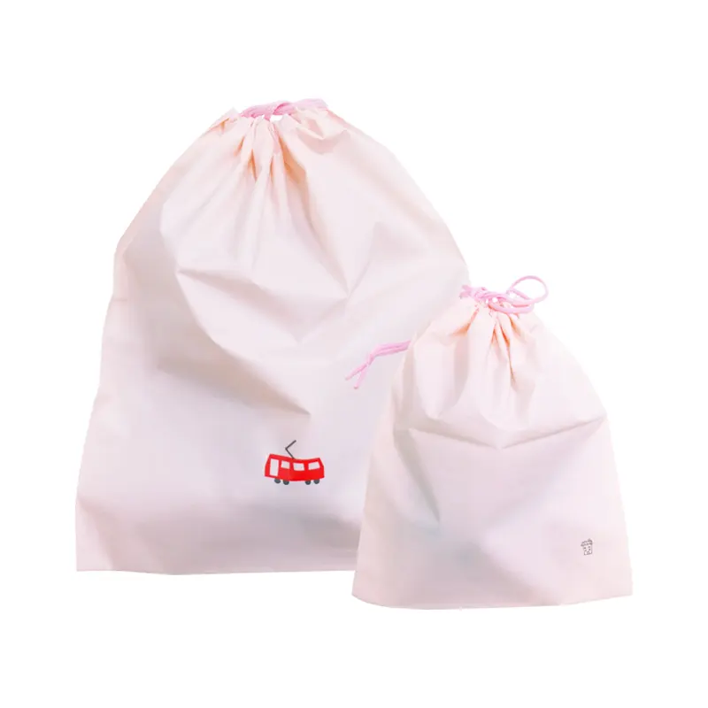 CPE Pink Drawstring Bag