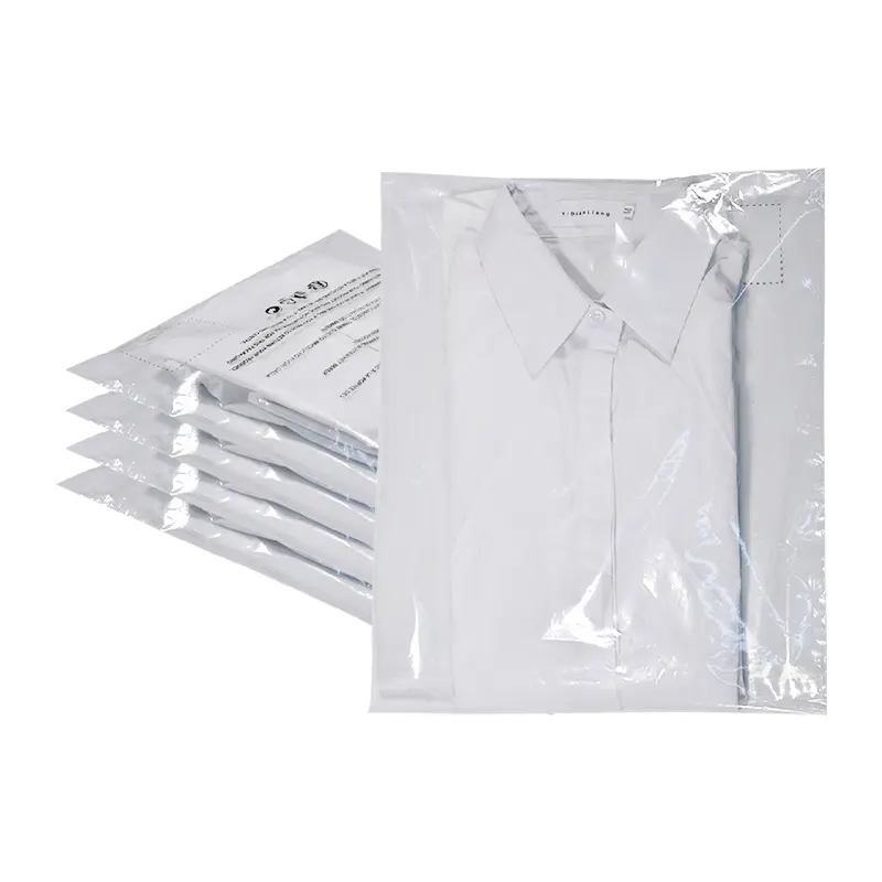 GRS Certified Clothing Recyclable PE Self-adhesive Bags