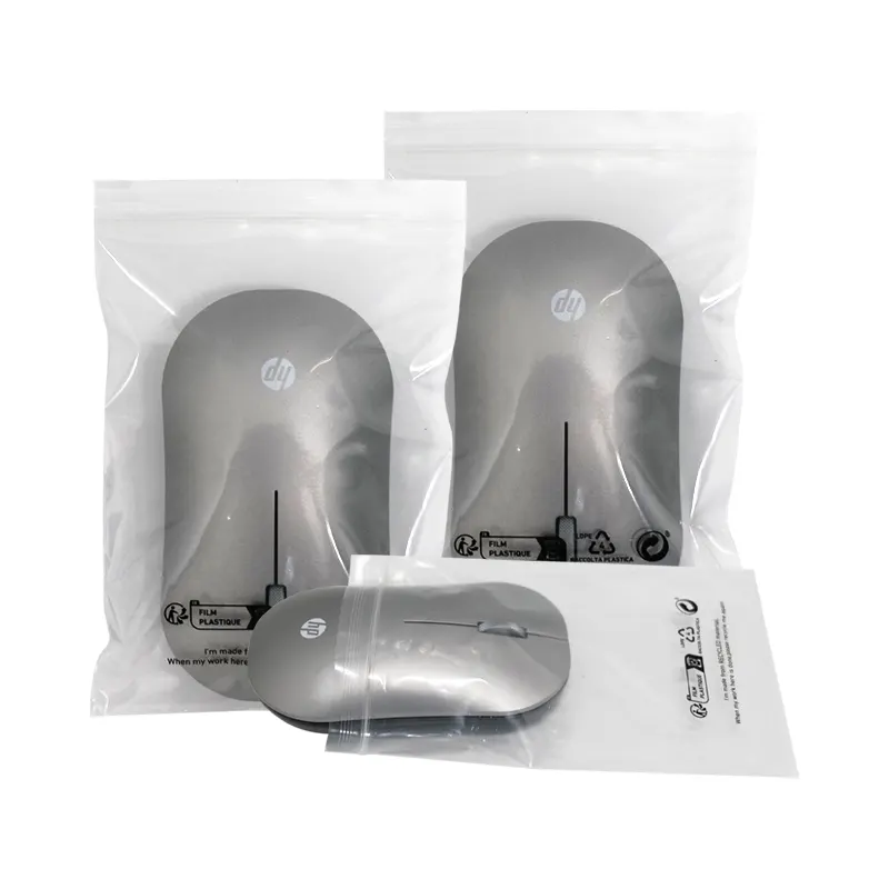 GRS Certified Recyclable PE Mouse Pad Carton Packaging Bag